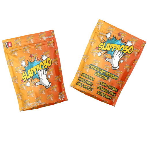 Custom Direct Print Mylar Bags Slappa030