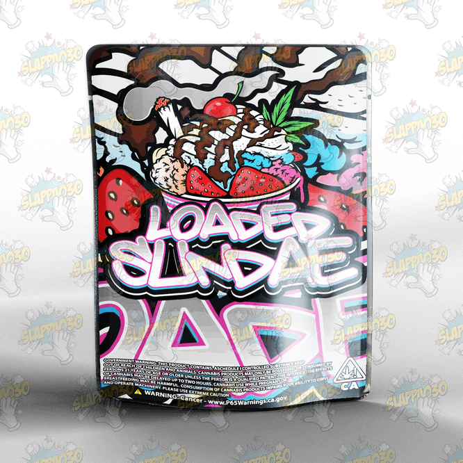 Fertig etikettierte Tüten - Loaded Sundae