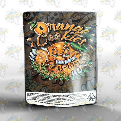 Ready labeled Bags - Orange Cookies
