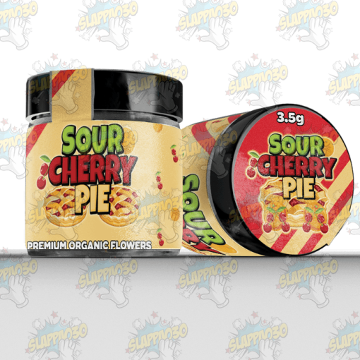 Glass Jars 60ml with Labels - Sour Cherry Pie