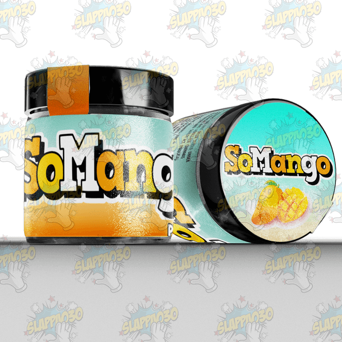 Glass Jars 60ml with Labels - SoMango