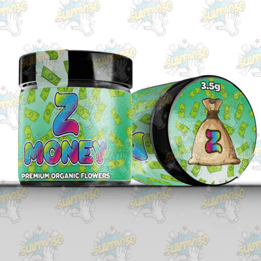 Glass Jars 60ml with Labels - Z-Money