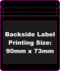Mylar Bag Backside Labels