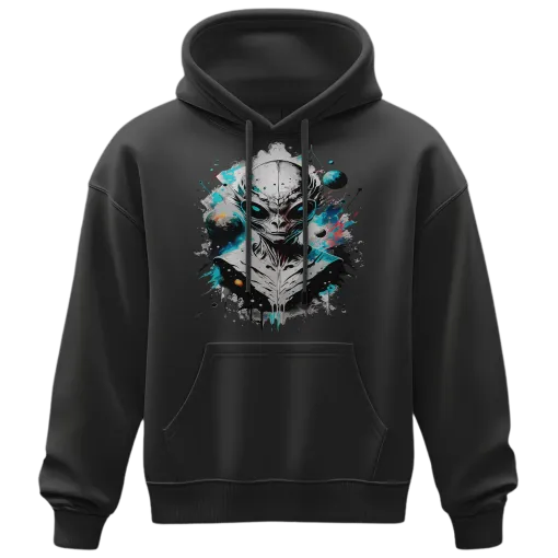Hoodie - Blue Alien