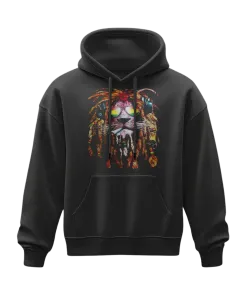 Kapuzenpulli - Rasta Lion