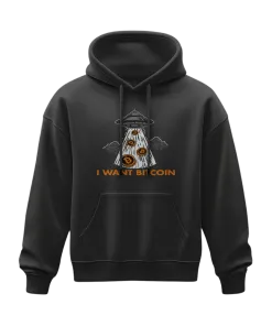 Hoodie - I want Bitcoin