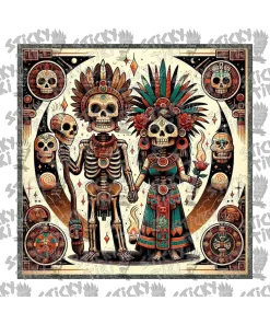 Moodmats - Calavera Skulls
