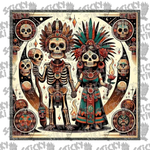 Moodmats - Calavera Skulls